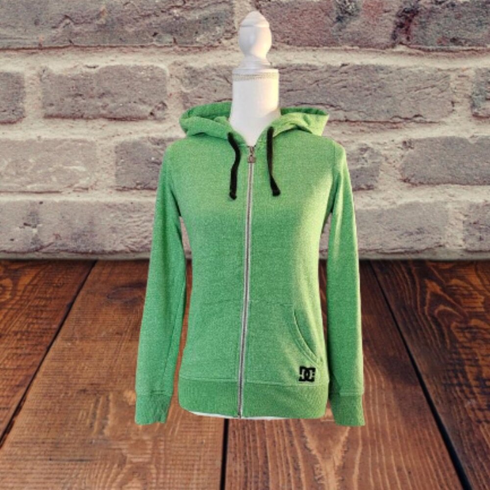 DENIM & CO (DC) JUNIORS LONG SLEEVE HOODIE - SIZE SMALL